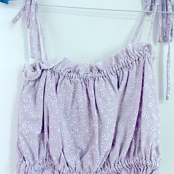 WITH JEAN SET top and skirt linen size L - Picture 5 of 5